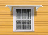 HT-100 x 80 Household Application Door & Window Rain Cover Eaves Transparent 49094033