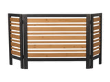 3-Panel Outdoor Air Conditioner Fence Screen, Outsideood Privacy Fence, Backyard Garden Patio 38" W2640P389716