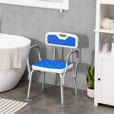 Anti slip shower chair with adjustable height 73258628