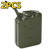 2 PCS 20L Portable American Fuel Oil Petrol Diesel Storage Can Army Green 17934490