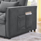 Sleeper Sofa, Convertible Sofa, Recliner, Bed, 3-in-1, 3-Position Adjustable Backrest, 2-Seater 02898067