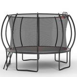 YC 12FT trampoline Pumpkin- Black Red W550P281584