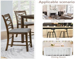 Dining Chairs Only, Wooden Counter Height Chairs Set of 4, Kitchen Chair with Padded Seat, W1998P338706