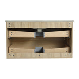36" Wall-Mounted Bathroom Vanity -BVB01936LTO-2 W999P174700