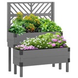 ZUN Wooden Planter、Flower shelf,Wood Planter Box 16658503