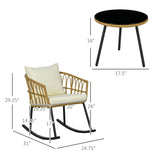 Patio Rocking Bistro Set 15317189