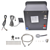 RV Tankless Water Heater 42000 BTU Gas Water Heater Remote Control 15"x15" Black 24291195