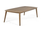 Acacia Wood Dining Table 8-Person Outdoor Table, Farmhouse Furniture for Patio, Garden, Backyard, N779P236677N