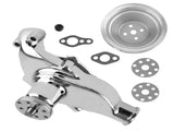 Short Water Pump Assembly fit for Chevrolet 283-350 V8 1955-1972 Chrome Pulley Kit 43123662