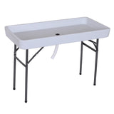 Portable Folding Camping Table with Sink / Dining Table 81091860