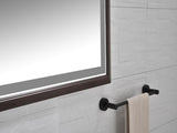 72 x6 Inch LED Bathroom Mirror with Aluminum Frame, Wall Mounted Vanity Mirror, Anti-Fog, Memory, W2287P358704