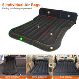 ZUN Air Mattress,SUV Air Mattress Thickened Camping Bed Cushion with Pillow Air Pump Storage Bag PVC 94429117