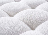 White Boucle Multipurpose Ottoman N769P350122W