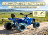 4V Kids ATV 4 Wheeler 2 Seater Ride On Toys with Dual Motors High Low Speed 18484452