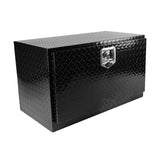 30 Inch Aluminum Stripes Plated Tool Box Pick Up Truck Bed RV Trailer Toolbox Waterproof Square 76844795