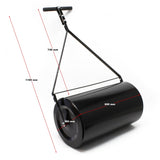 Combination Push/Tow Poly Lawn Roller with Easy-Turn Tethered Plug, 14 by 24" 60L/16 GALLON W465122201
