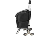 Shopping Stair Trolley with Wheels,Trolley Black Foldable Shopping Cart,Removable Shopping Oxford 27708198