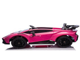 Lamborghini Huracan Sto 24V Kids Electric Ride-On Drift Car Speeds 1.86-5.59 MPH, Ages 3-8, Foam W1578P210770
