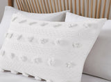 King/Cal King Clip Jacquard Comforter Set B035129818