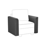 Modular Sectional Sofa with Storage Seat Upgrade Convertible Sofa Couch for Living Room/Deep 27'' B2716P236648