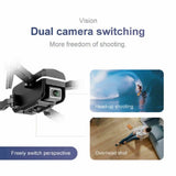 Quad air Drone RC Drone 4K HD Dual Camera WIFI FPV KK1 2 x Battery Rc Quadcopter 96378054