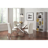 White 10-Shelf Open Back Bookcase B062P153818