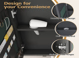Aluminium Medicine Cabinet Mirror, 35 x 28 Inches Medicine Cabinet with 3 Colors LED Light and W2700P269440