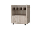 Macadamia 1-Door Bar Cart B062P175049