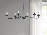 6-Light Metal Chandelier B03597662