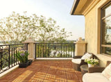 27pcs Wood Interlocking Deck Tiles 11.8"x11.8", Waterproof Flooring Tiles for Indoor and Outdoor, 26135627