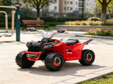 Red 6V Electric Toy Car Forward Backward with Wear-Resistant Wheels for 18-36 Months Old 20677653
