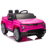 ZUN 24V Kids Ride on Car W/Parents Control,Licensed Chevrolet Silverado,Four-wheel suspension,LED W1578P202310