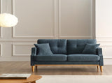 Loveseats 2 Seater Sofa For Primary , Bed Room, Office, waterproof fabric , USB Charge Port , 2 30415348