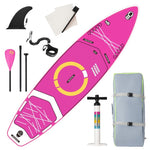 ZUN Inflatable Stand Up Paddle Board 11'x34"x6" With Accessories W144081499