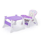 Convertible High Chair for Babies, Booster Seat with Safety Belt Feeding Tray, Toddler Chair and W2181P147619