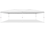 10x20 ft Instant Pop Up Canopy Tent White, 6 Mesh Panels 2 Doors 4 Net 41921225
