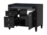 30'' Bathroom Vanity without Top Sink, Modern Bathroom Storage Cabinet with 2s and a Tip-out N710P236988B