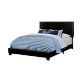 Black Full Panel Bed B062P153565