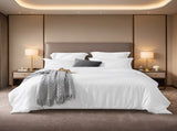 1-Pack White & Pink 3-Piece Bedding Set Solid duvet cover set includes one duvet cover and two 84275267