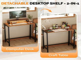 31.5 Computer with Shelf and Light Foldable P2 Particleboard Iron Pipe Triamine Gaming 90001808