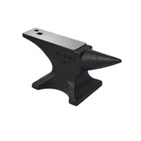 Single Horn Anvil, 55Lbs/25kg Cast Steel Anvil, High Hardness Rugged Round Horn Anvil Blacksmith, W2885P288514