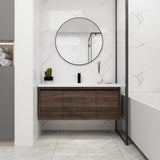 48 Inch Bathroom Cabinet With Sink,Soft Close Doors and Drawer,Float Mounting Design,48x18 W99984813
