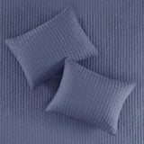 3 Piece Quilt Set Navy Full/Queen B035129034