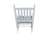 wooden porch rocker chair WHITE, without mat 27677972