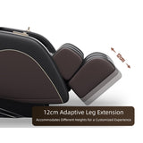 "Luxury Meets Technology! Zero Gravity Massage Chair with SL-Track, Shiatsu, Heated Back & Calves, W3327P296152