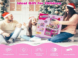 Pink Kids Corner Play Kitchen with Realistic Sounds, Lights & Steam, 95PCS Accessories Pretend 50729014