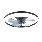 ZUN Ceiling Fan with Lights Dimmable LED W1340103789