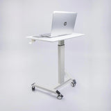 ZUN Compact Tech Desk Standing and Adjustable Desk B091P183636