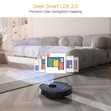 ZUN Geek Smart L7 Robot Vacuum Cleaner and Mop, LDS Navigation, Wi-Fi Connected APP, 51693765