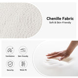 003-Modern Loveseat Sofa 2-Seater - Plush Chenille Fabric Couch with High-Density Foam Cushions, 60" W2636P232358